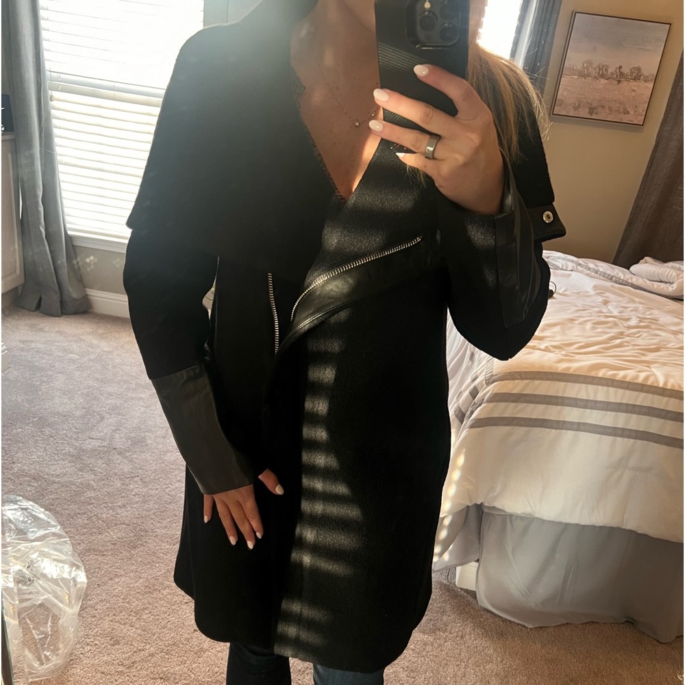 NWT Black Club Monaco Coat - Size M